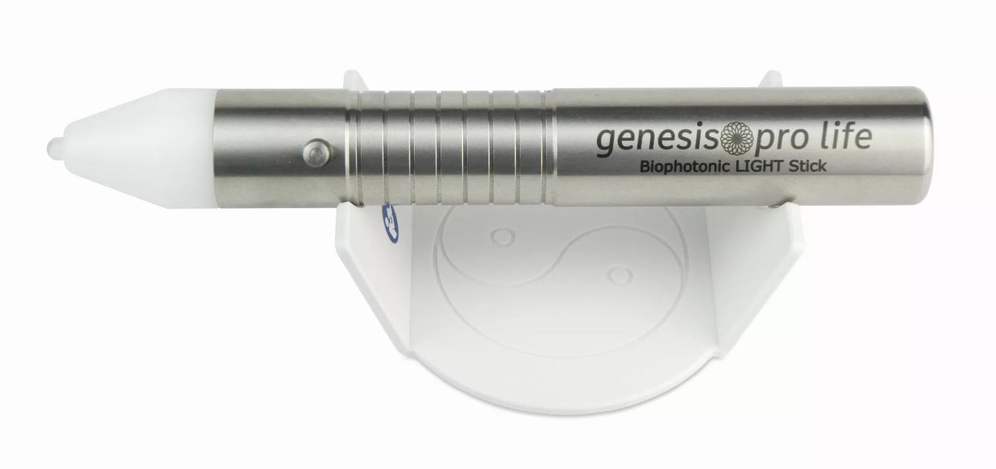 Biophotonic LIGHT Stick inkl. Akupressur Selbsthilfebuch - Mein Shop genesis pro life