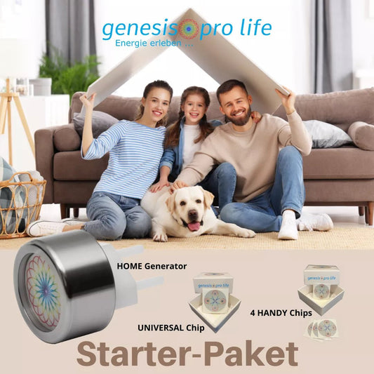 Start-Set- HOME Generator + 4 HANDY Chips + 1 UNIVERSAL Chip - Mein Shop genesis pro life